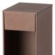 Stalpi - Stalp LED iluminat exterior IP65 CERLER H-35cm maro rustic