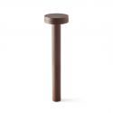 Stalp LED iluminat exterior IP65 ESPO H-60cm maro rustic