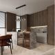 Pendule, Lustre suspendate - Lustra moderna cu 4 pendule LED, Metal, Sticla, Fumuriu, ALISH