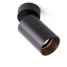 Plafoniere cu spoturi, Spoturi aplicate - Spot LED aplicat tavan directonabil STAN 3000K negru