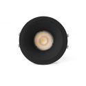 Spot LED incastrabil tavan orientabil LOX 3000K negru