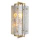 Aplica de perete LUX sticla, alama vintage Solara