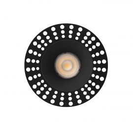 Spoturi tavan fals - Spot LED incastrabil tavan orientabil trimless LOX 2700K negru