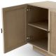 Comode - Comoda Design LUX, Lemn, Rattan, Borchard stejar albit