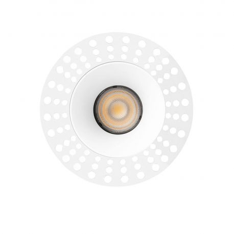 Spoturi tavan fals - Spot LED incastrabil tavan orientabil trimless LOX 3000K alb