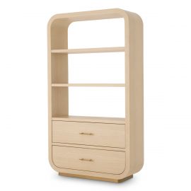 Dulap cu Rafturi design LUX, Furnir stejar, Natur, Quinton