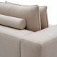 Canapele - Canapea design LUX Lounge Club L, Nuoro greige