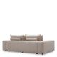 Canapele - Canapea design LUX Lounge Club L, Nuoro greige