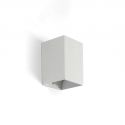 Aplica perete aluminiu alb, 1xGU10, LUNE square