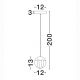 Pendule, Lustre suspendate - Lustra, Pendul modern LED ALICIA negru