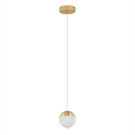 Pendule, Lustre suspendate - Lustra, Pendul modern LED ALICIA auriu