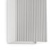 Aplice, corpuri de iluminat pentru pereti - Aplica perete aluminiu striat alb, 2xGU10, LUNE square