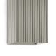 Aplice, corpuri de iluminat pentru pereti - Aplica perete aluminiu striat gri, 2xGU10, LUNE square