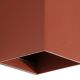Aplice, corpuri de iluminat pentru pereti - Aplica perete aluminiu terracotta, 2xGU10, LUNE square