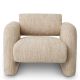 Fotolii - Fotoliu modern LUX Vesper, Boucle sonata cream