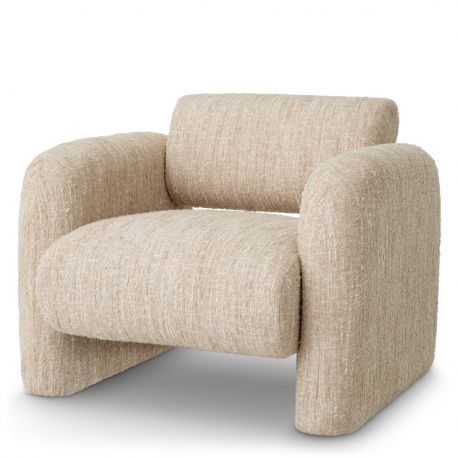 Fotolii - Fotoliu modern LUX Vesper, Boucle sonata cream
