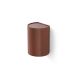 Aplice, corpuri de iluminat pentru pereti - Aplica perete aluminiu striat terracotta, 1xGU10, SOLE round