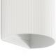 Aplice, corpuri de iluminat pentru pereti - Aplica perete aluminiu striat alb, 2xGU10, SOLE round