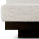 Canapele - Canapea moderna LUX Bastion, Seashell off-white