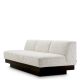 Canapele - Canapea moderna LUX Bastion, Seashell off-white