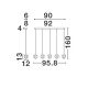 Pendule, Lustre suspendate - Lustra cu 5 pendule LED ALICIA auriu