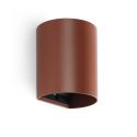 Aplica perete aluminiu terracotta, 1xGU10, SOLE round