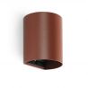 Aplica perete aluminiu terracotta, 1xGU10, SOLE round