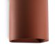 Aplice, corpuri de iluminat pentru pereti - Aplica perete aluminiu terracotta, 1xGU10, SOLE round