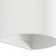 Aplice, corpuri de iluminat pentru pereti - Aplica perete aluminiu alb, 2xGU10, SOLE round