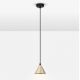 Pendule, Lustre suspendate - Pendul design decorativ CONICO auriu