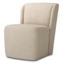 Scaun design LUX Selene, Renato ecru
