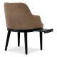 Scaune - Scaun design LUX cu raft lateral Costa, Sabino brown