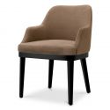 Scaun design LUX cu raft lateral Costa, Sabino brown
