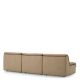 Canapele - Modul Canapea design LUX Dunemore, Barley leather