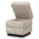Banchete-Tabureti - Taburete cu spatiu de depozitare Valmont, Creststone beige