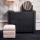 Banchete-Tabureti - Taburete cu spatiu de depozitare Valmont, Creststone beige