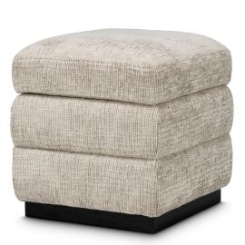 Taburete cu spatiu de depozitare Valmont, Creststone beige