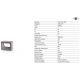 Stalpi - Lampa LED exterior iluminat ambiental IP55 GLINT 2700K gri