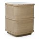 Noptiere - Noptiera/ masuta laterala design LUX Cabana S, furnir stejar albit
