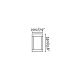 Stalpi - Stalp LED iluminat exterior IP65 PILO 3000K H-35cm gri