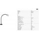 Stalpi - Stalp LED iluminat exterior IP65 CUCA H-30cm