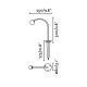 Stalpi - Stalp LED cu tarus iluminat exterior IP65 CUCA H-30cm