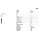Stalpi - Stalp LED cu tarus iluminat exterior IP65 CUCA H-30cm
