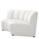 Canapele - Modul canapea design LUX Lando corner, Avalon white