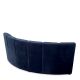 Canapele - Modul canapea design LUX Lando corner, Catifea albastra
