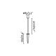 Stalpi - Stalp LED cu tarus iluminat exterior IP65 CUCA H-50cm