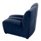 Canapele - Modul canapea design LUX Lando, Catifea albastra