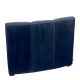 Canapele - Modul canapea design LUX Lando, Catifea albastra
