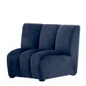 Modul canapea design LUX Lando, Catifea albastra