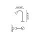 Stalpi - Stalp LED iluminat exterior IP65 CUCA H-30cm